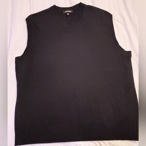 Murano Men’s Black Wool Sweater Vest Size XL